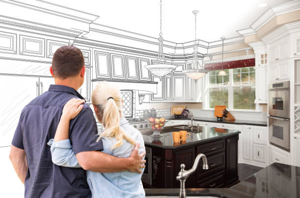 Professional Cabinet Refacing technician working in Atco, NJ